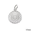 Silver 925 Lacy Pendant 16mm