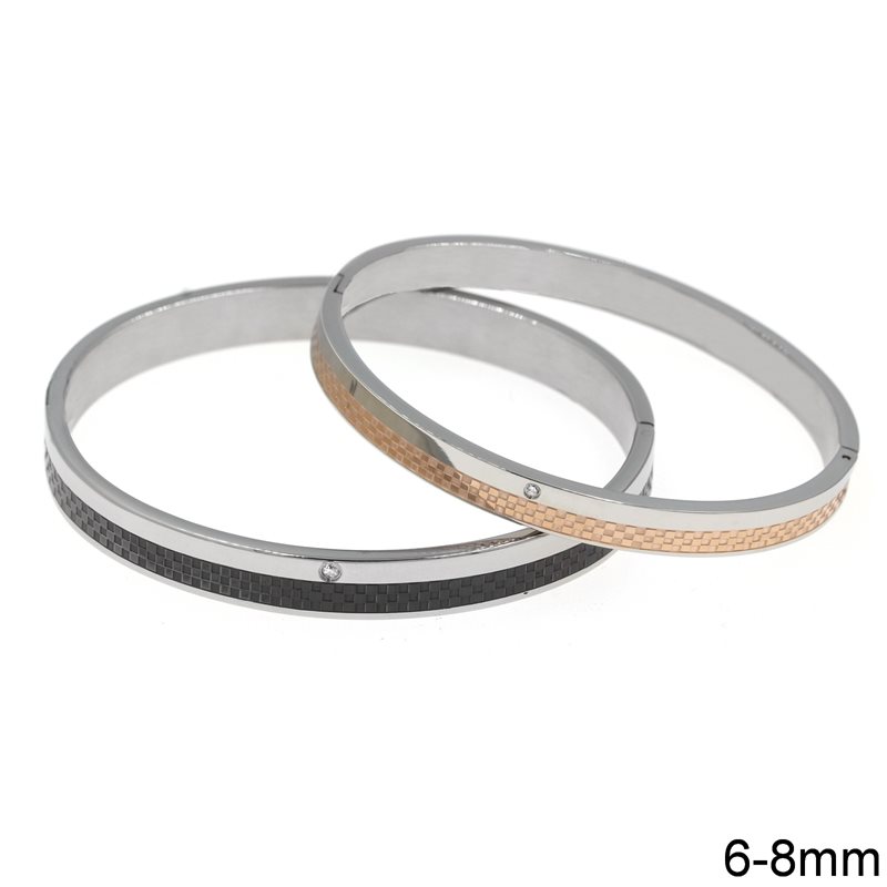 Stainless Steel Bracelet 6-8mm