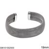 Stainless Steel Openable Bracelet Mesh Chain 19mm