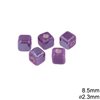 Ceramic Cube Bead 8.5mm