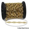 Stainless Steel Anchor Chain 6x2.8x0.5mm