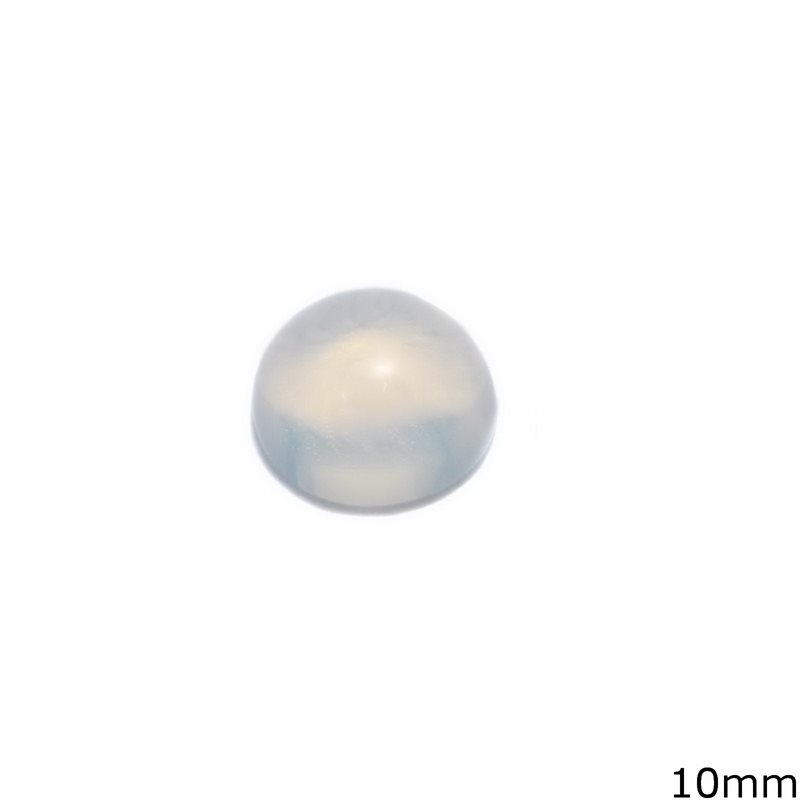 Semi Precious Moonstone  Cabochon Round Stone 10mm