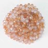 Faceted Rondelle Crystal Beads 2x3mm