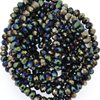 Faceted Rondelle Crystal Beads 2x3mm