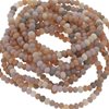 Faceted Rondelle Crystal Beads 2x3mm
