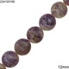 Jasper Disk Beads 12mm