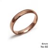 Stainless Steet Bold Ring 4mm