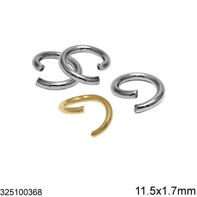 Stainless Steel Jump Ring 11.5x1.7mm