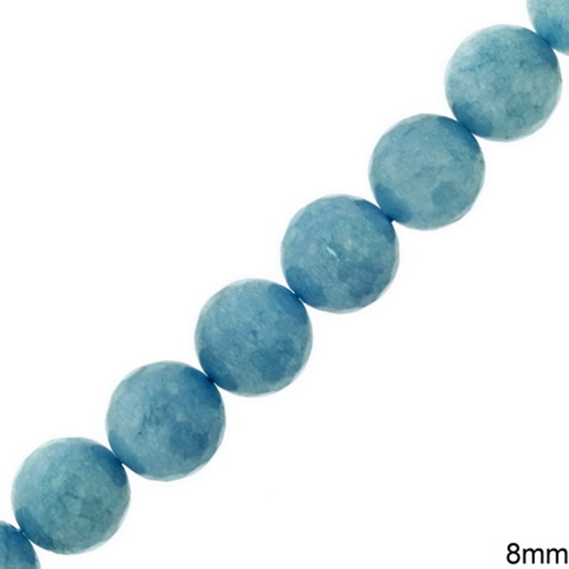 Amazonite Faceted Beads 8mm