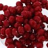 Round Faceted Glass Beads 4mm