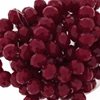 Round Faceted Glass Beads 4mm