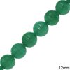 Jade Round Faceted Beads 12mm