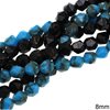Semi Precious Stone Round Faceted Beads 8mm