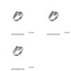 Δαχτυλίδι Ασημένιο με Ζιργκόν και Μπαγιέτες 11mm