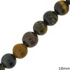 Tiger Eye Beads 10mm 