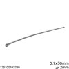 Silver 925 Head Pin 0.7mm with Ball 1.3mm