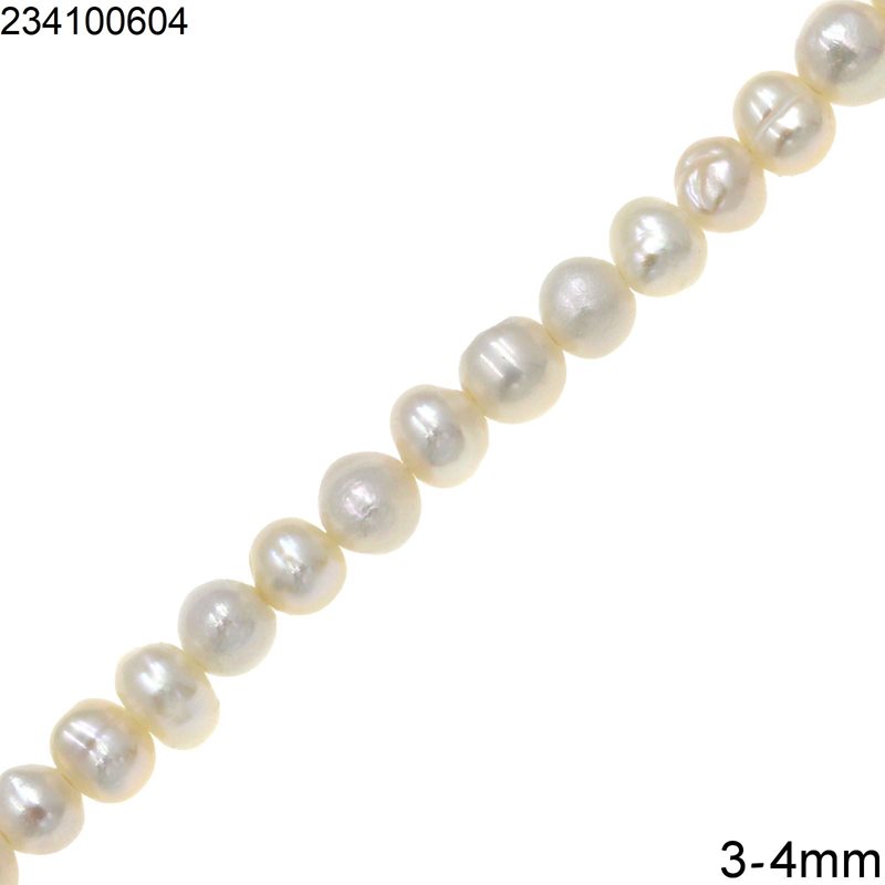 Freshwater Pearl Beads Potato 3-4mm 