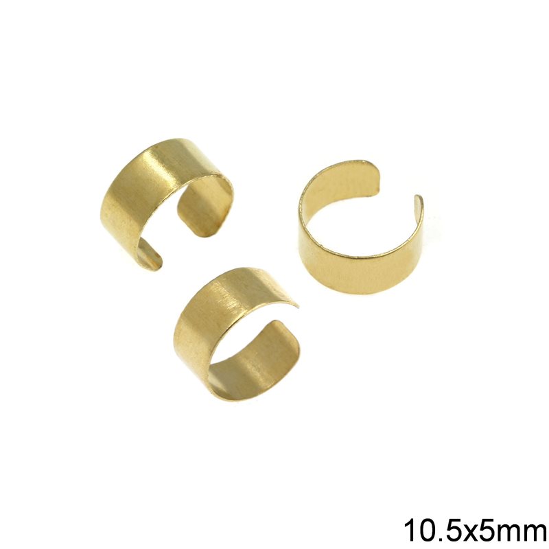 Brass Ear Cuff 10.5x5mm