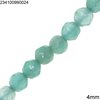 Jade Faceted Round Beads 4mm