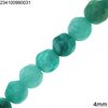 Jade Faceted Round Beads 4mm