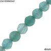 Jade Faceted Round Beads 4mm