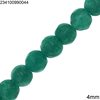 Jade Faceted Round Beads 4mm