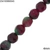 Jade Faceted Round Beads 4mm
