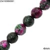 Jade Faceted Round Beads 4mm