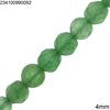 Jade Faceted Round Beads 4mm
