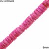 Shell Disk Beads 6mm