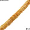 Shell Disk Beads 6mm