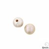 Freshwater Pearl Half-Drilled 6mm