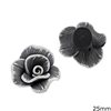 Polymer Clay Motif Rose 25mm