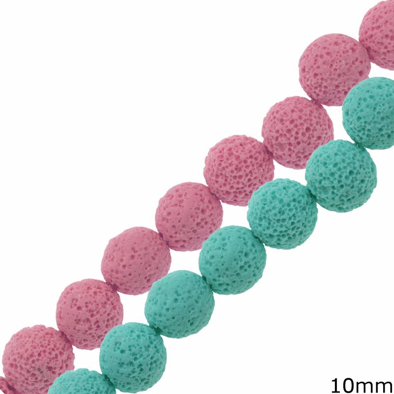 Polymer Clay Round Beads 10mm