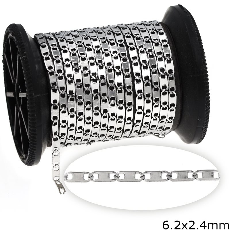 Stainless Steel Anchor Chain 6.2x2.4mm