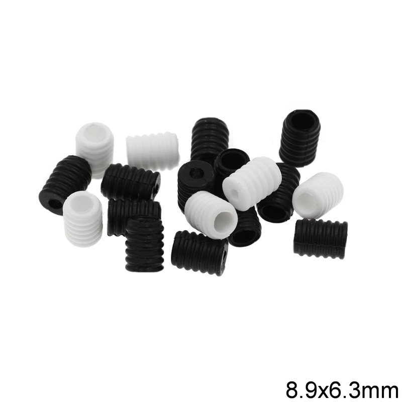 Rubber 'Stopper' for Masks 8.9x6.3mm with 2 and 3.5mm holes