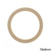 Wooden Ring 78x8mm