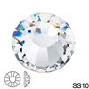SS10 MC ROSE Flatback Crystal Preciosa