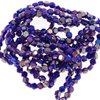Glass Hexagon Beads with Faceted Edge 4mm