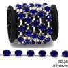 Brass Cup Chain One Line SS38 82pcs/m Grade 2