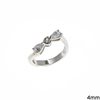 Silver  925 Childrens Ring with Zircon 3-12mm