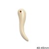 Plastic Tooth Pendant 40-45mm