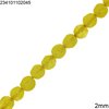 Jade Faceted Round Beads  2mm