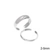 Silver 925  Toe Ring 2-5mm