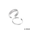 Silver 925  Toe Ring 2-5mm