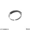 Silver 925 Toe Ring 5mm