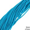 Rubber Cord 2mm with 1mm hole