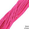 Rubber Cord 2mm with 1mm hole