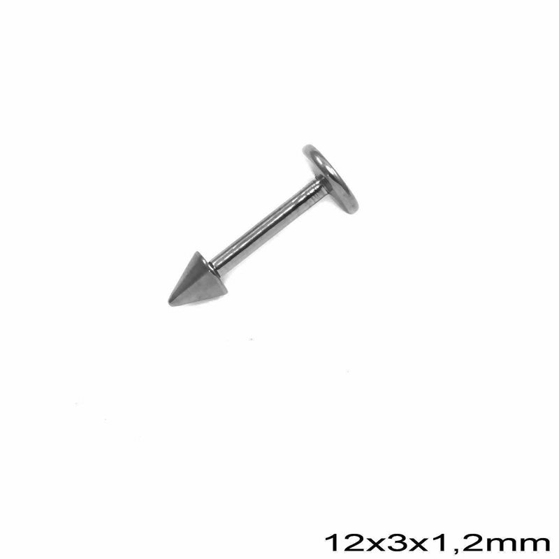 Titanium Arrow Labret Bar 12x3x1.2mm