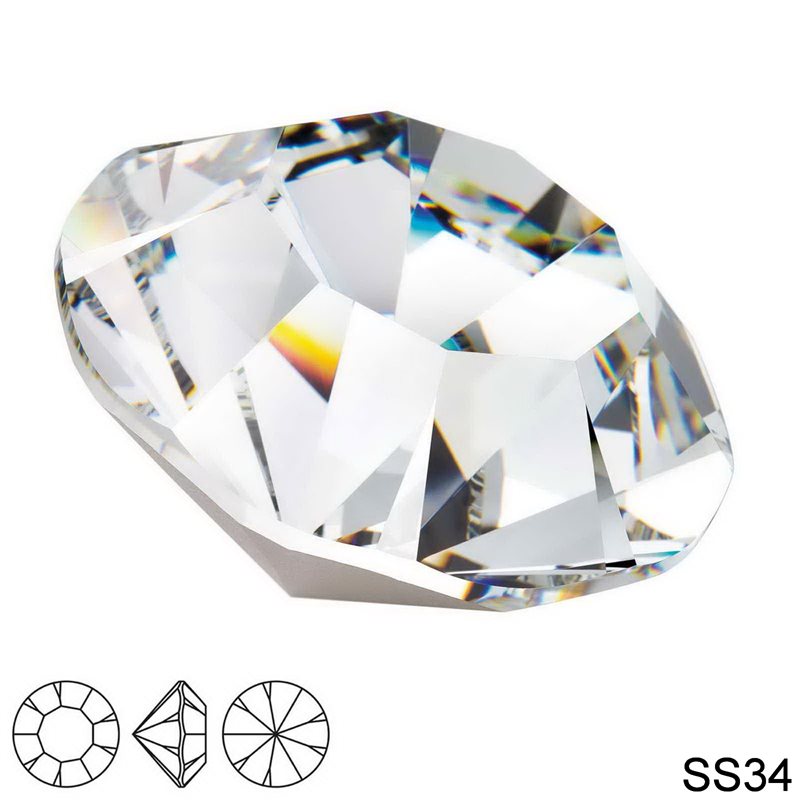 SS34 Chaton Crystal Maxima Preciosa